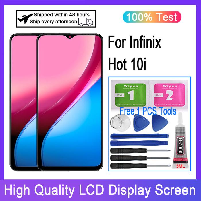 Original For Infinix Hot 10i X659 LCD Display Touch Screen Digitizer