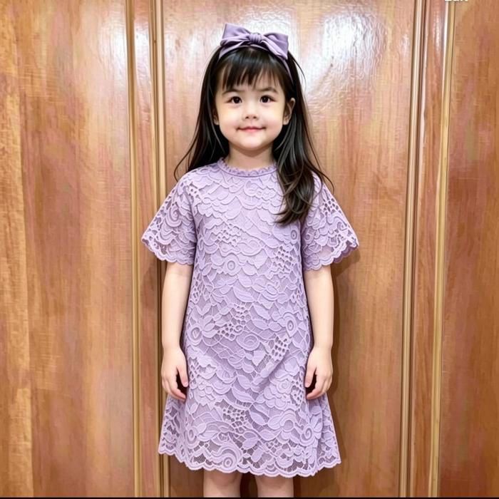 Dress Anak Dress Natal Anak Umur 3-11 tahun Dress Cantik Dres Pesta Dress Wisuda Dress / Baju Anak