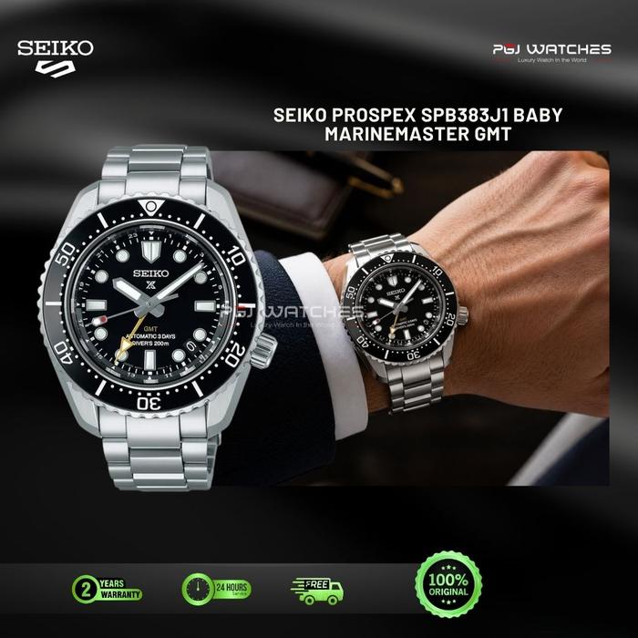 SEIKO Prospex 1968 Heritage Diver’s GMT 200m Automatic Black Dial - SPB383J1
