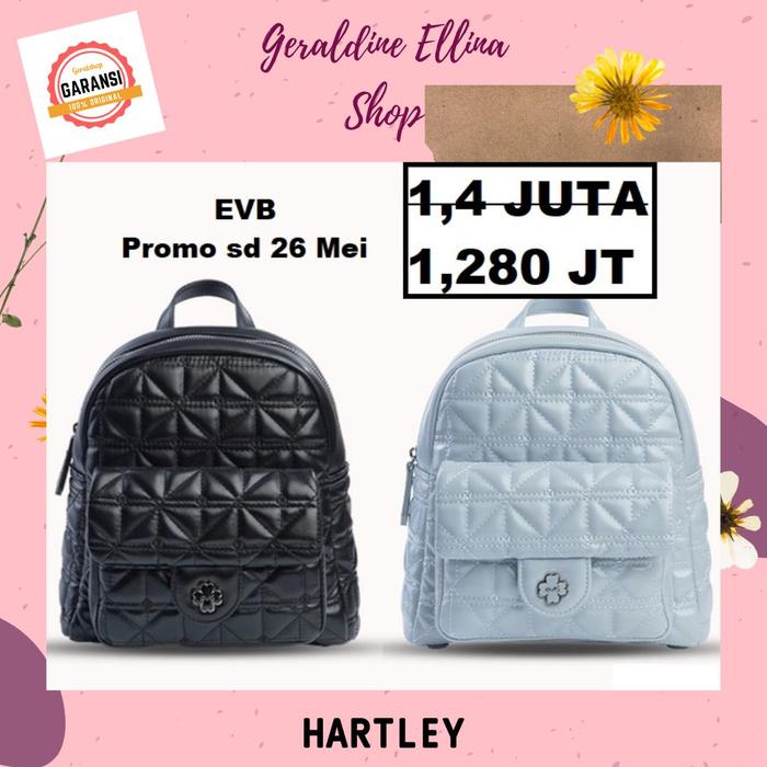 Tas ransel backpack EVB wanita seri HARTLEY original 100%