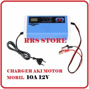 Taffware Charger Aki Mobil Motor Lead Acid 12V 10A - UD20 CASAN AKI ACCU untuk mengisi baterai 12V 5