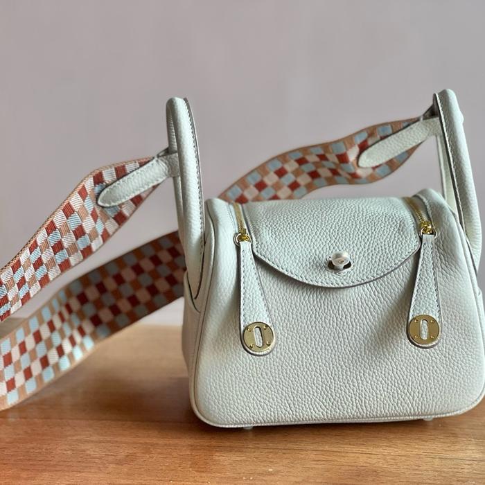 Mini Lindy 20 Slingbag Clemence Leather Handmade Selempang Wanita