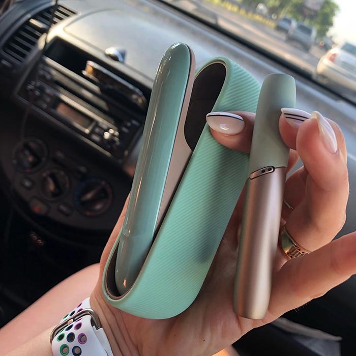 14 Colors Case+side Cover+Top Cap For IQOS 3.0 Non-slip Full