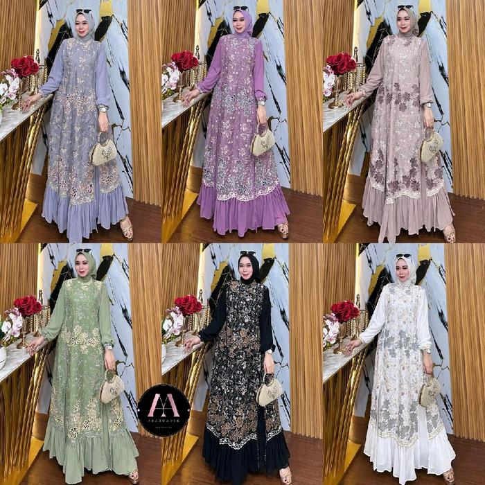 Gamis AA abang adek premium wanita