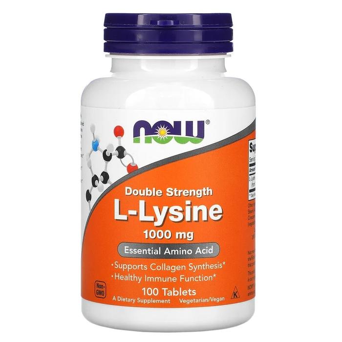 Gratis Pengiriman Sekarang L-lysine 1000 Mg Mendukung Sintesis
