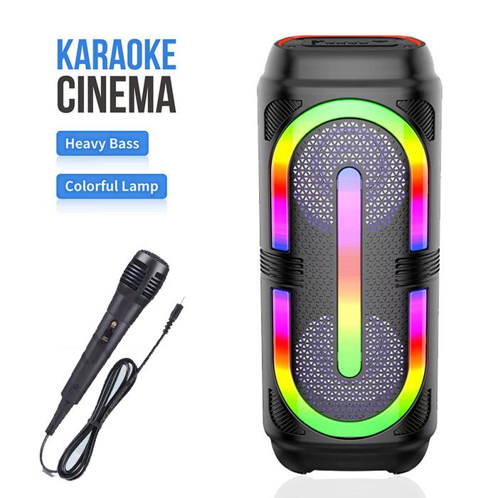 Home Theatre Karaoke Wireless Bluetooth Speaker Portable FM Radio