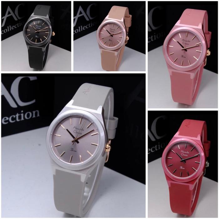 Jam Tangan Wanita Alexandre Christie AC 2A07 LHRRGLK dengan Tampilan Analog dan Diameter Sekitar 30-
