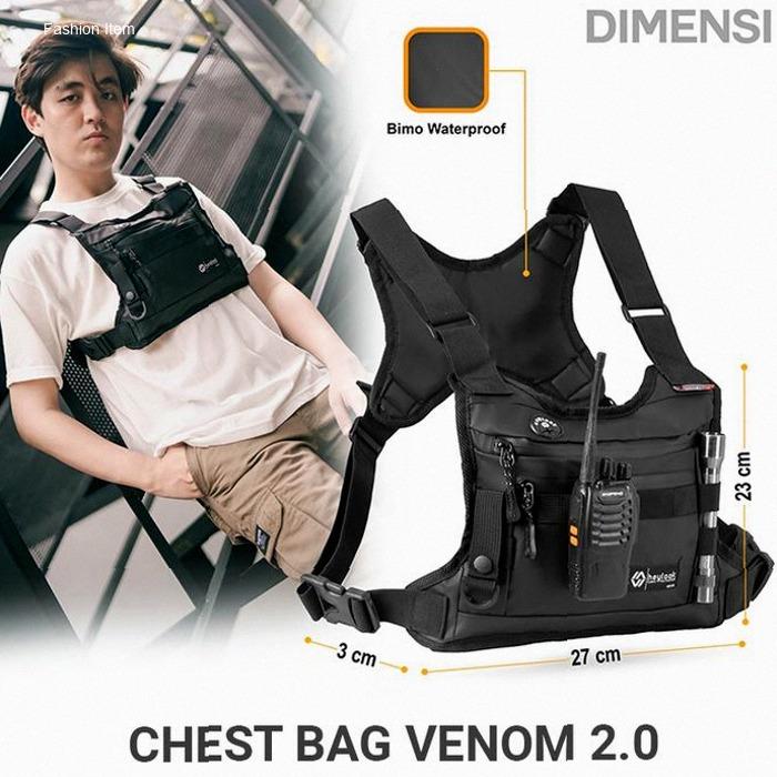 New arrival Tas Rompi Dada Chest Bag Tactical Rig Bag Bodypack Outdoor Pria Cowok | best seller