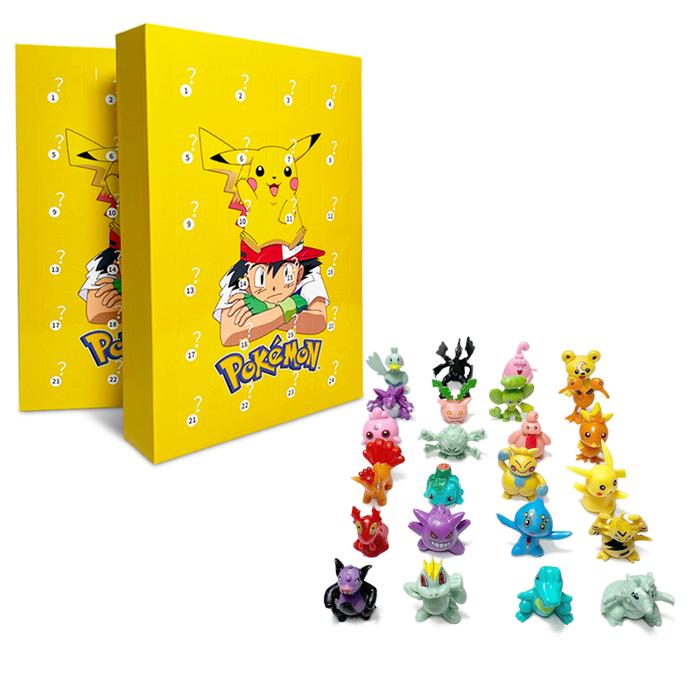 Pokemon Advent Calendar Box Random 24Pcs Mini Figures Pocket Monster
