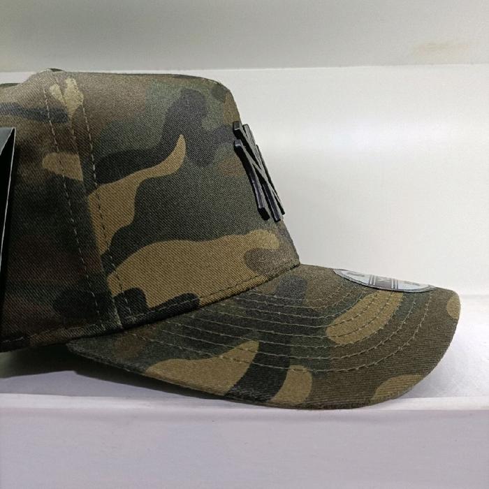 Topi Baseball New York besi warna camo