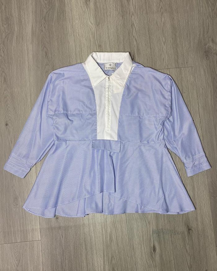 Radwah - Shanaya Stripe Shirt - Atasan Wanita - Kemeja Stripe Wanita