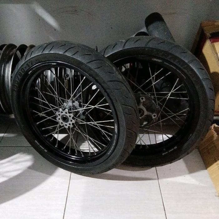paket sumo crf murah velg scarlet