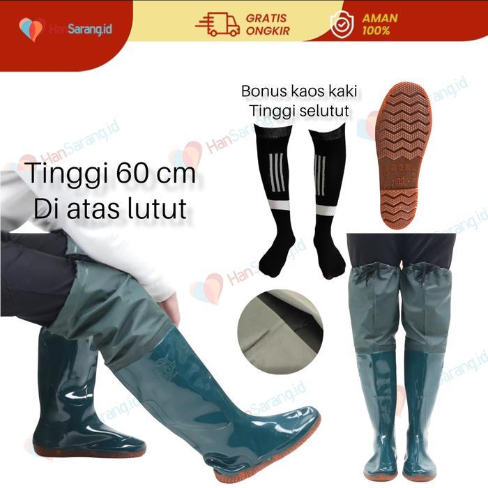 PREMIUM sepatu boot kebun sepatu celana pertanian 60 CM