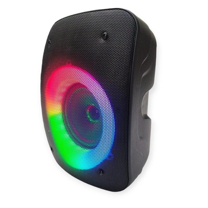 Speaker Bluetooth Karaoke Fleco F-411L Portable Super Bass free mic