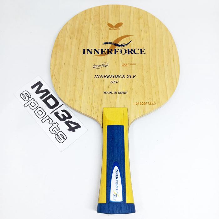 KAYU BUTTERFLY INNERFORCE ZLF (FIBER) - Kayu / Blade / Bet pingpong