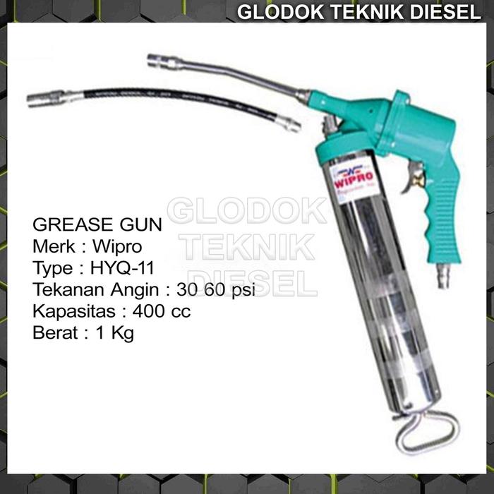 WIPRO Air Grease Gun Lubricator Gun Pompa Gemuk HYQ 11 ORIGINAL HYQ11