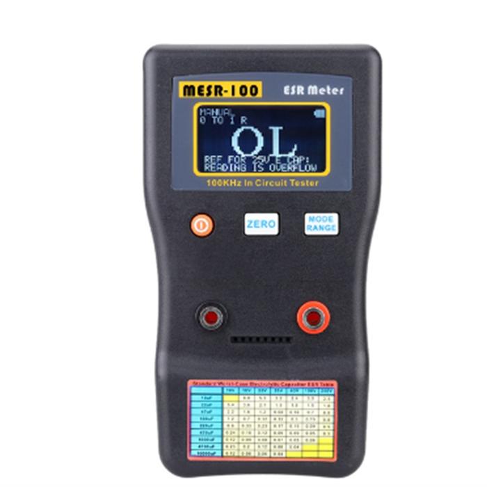 MESR-100 Capacitance Ohm Meter Professional Measuring Capacitance