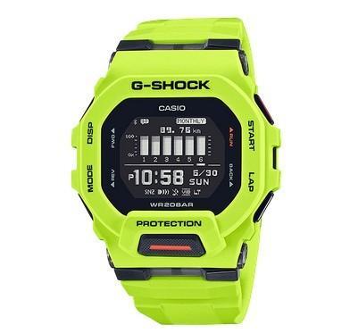 Jam Tangan Pria G-shock GBD-200-9DR GBD-200-9D GBD-200 Hijau Stabilo