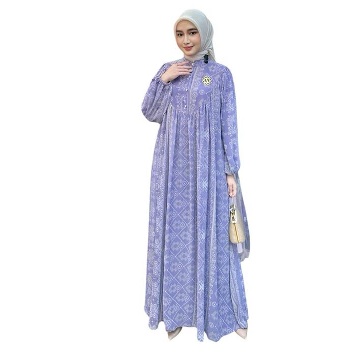 LAVENDER DRESS KAFTAN GIES BUTIK | KAFTAN GAMIS GIES BUTIK CANTIK DAN KEKINIAN Formal Muslim Wanita