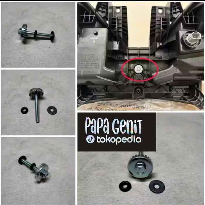 baut leveling lampu depan universal motor vario pcx Motorcycle