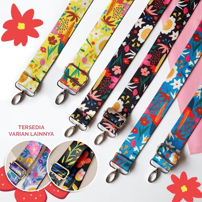 Ready Stok Sovlo - Bag Strap Kembang Nusantara Store.Id