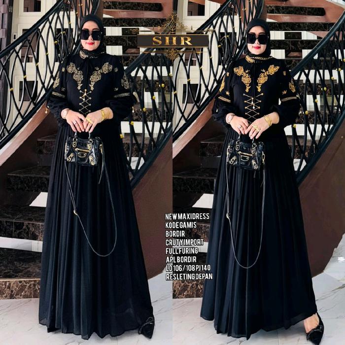 gamis shr shabrina bordir smok