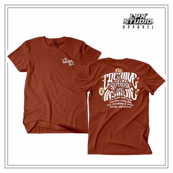 LPX Apparel Kaos Kelas Custom untuk SD SMP SMA SMK Desain Bebas Custom Logo Kelas Full Sablon DTF Me