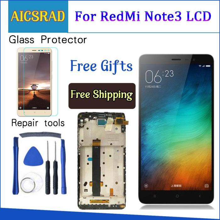 AICSRAD LCD Screen for Xiaomi Redmi Note 3 Pro Soft-key Backlight LCD