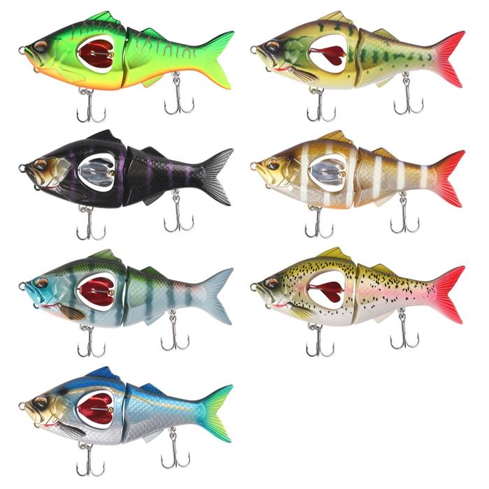 Umpan Pancing Wobbler Bagian Multi Disambung Casting Umpan