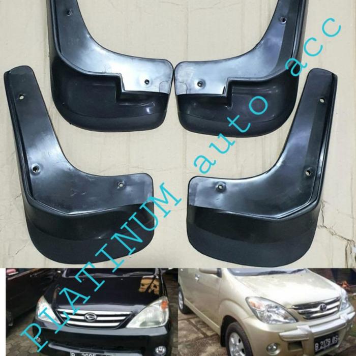 Mudguard karpet roda karpet lumpur AVANZA XENIA LAMA 2004 -2007,,,AVANZA XENIA NEW 2008 - 2011,,,ALL