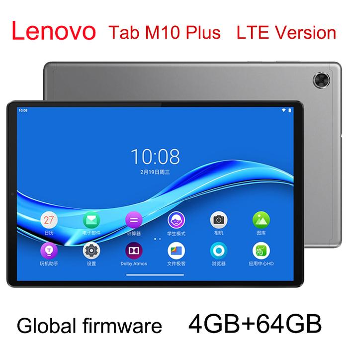 Lenovo Tab M10 Plus TB-X616M 4G LTE Tablet 10.3 inch 4GB RAM 64GB ROM