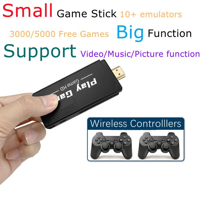 Gratis 3000 Game untuk Ps1 Snes Ps Emulator Konsol Retro 32GB Stik