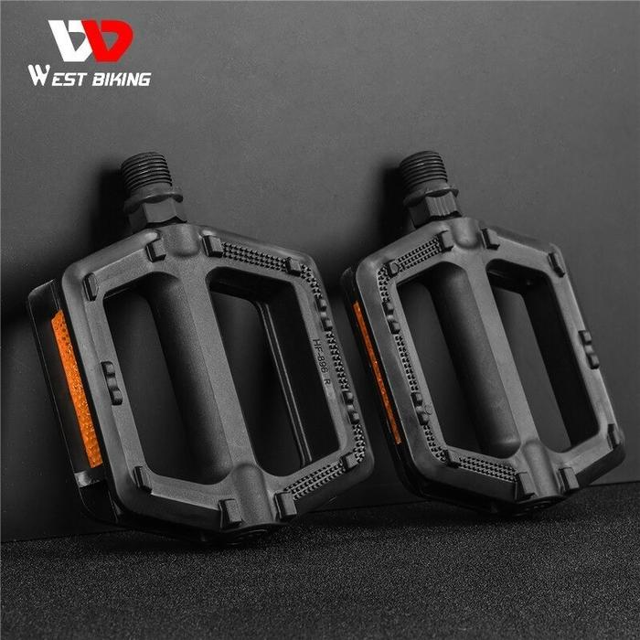 West Biking 074 Pedal Sepeda MTB Reflektor Anti Slip
