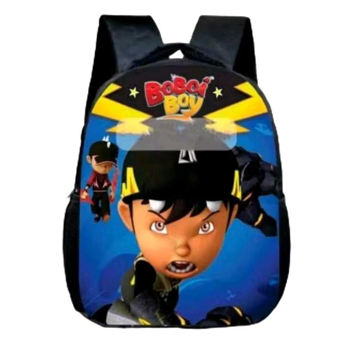 Tas Ransel Anak Karakter Boboiboy Lucu dan Menarik Cocok untuk Anak Sekolah Terbuat dari Bahan D300 