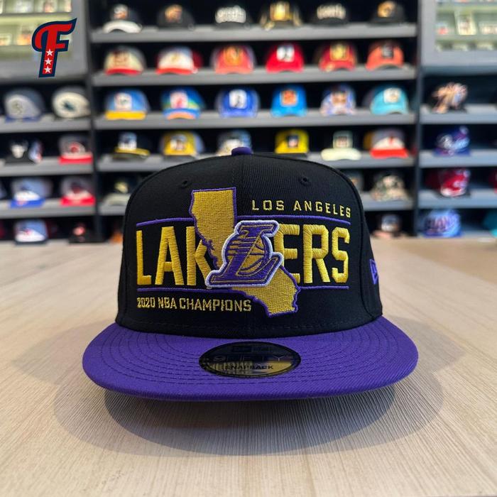 Topi New Era NBA LA Los Angeles Lakers Champions Trophy Collection