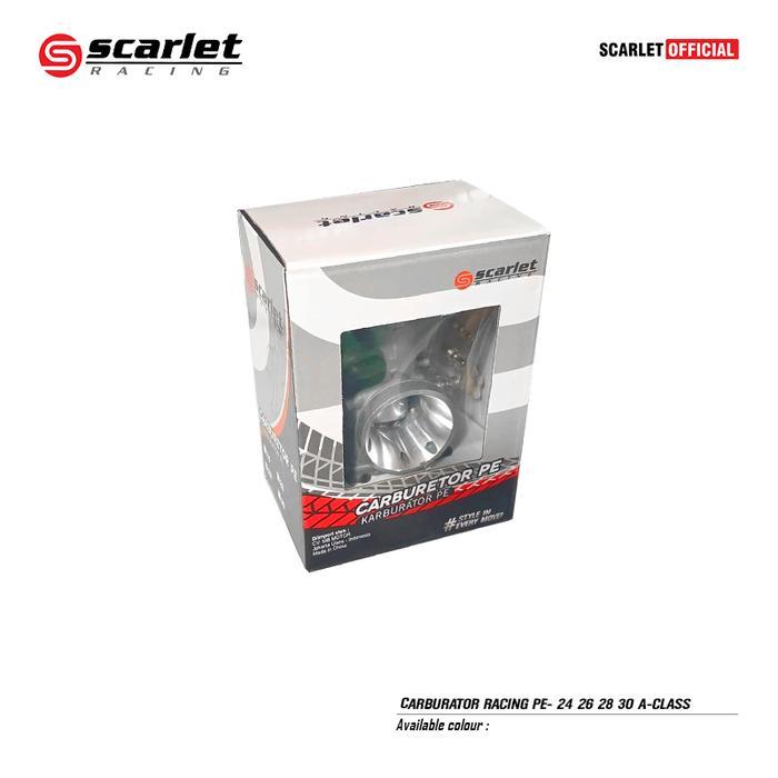 SCARLET RACING Karburator Motor Carburetor Karbu PE 24 26 28 30 A Class Foto Jet Kendaraan Mesin