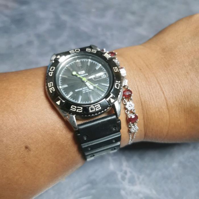 Jam tangan seiko 5 sport otomatis watch 7S36A