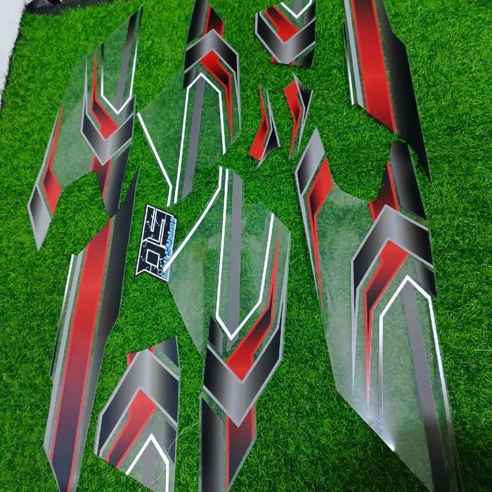 STRIPING TRANSPARAN NMAX OLD 155 COSTUM ELEGANT KEREN OSEAN