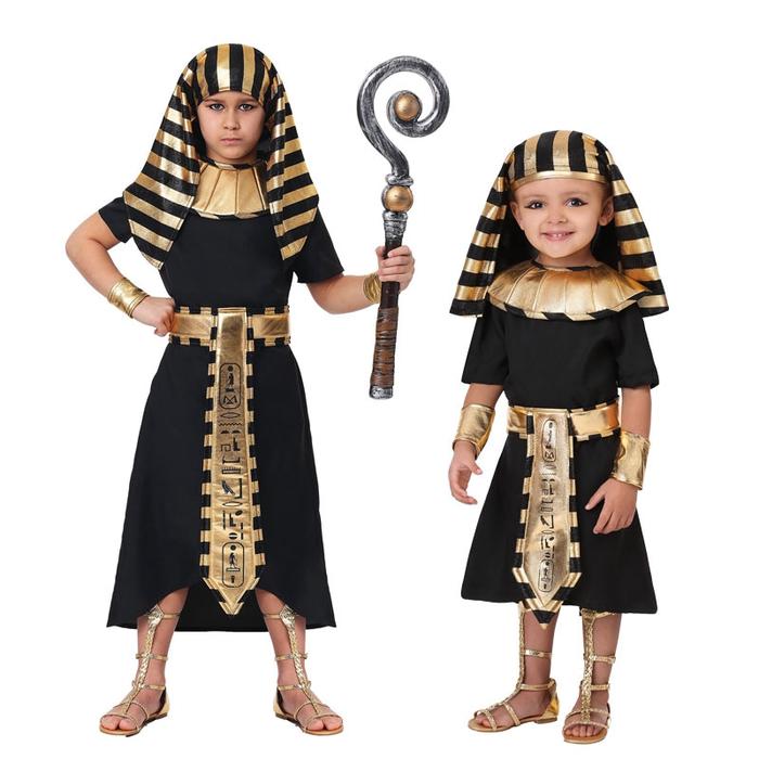 Kostum Halloween Baru Kostum Cosplay Firaun Mongolia Tuhamun