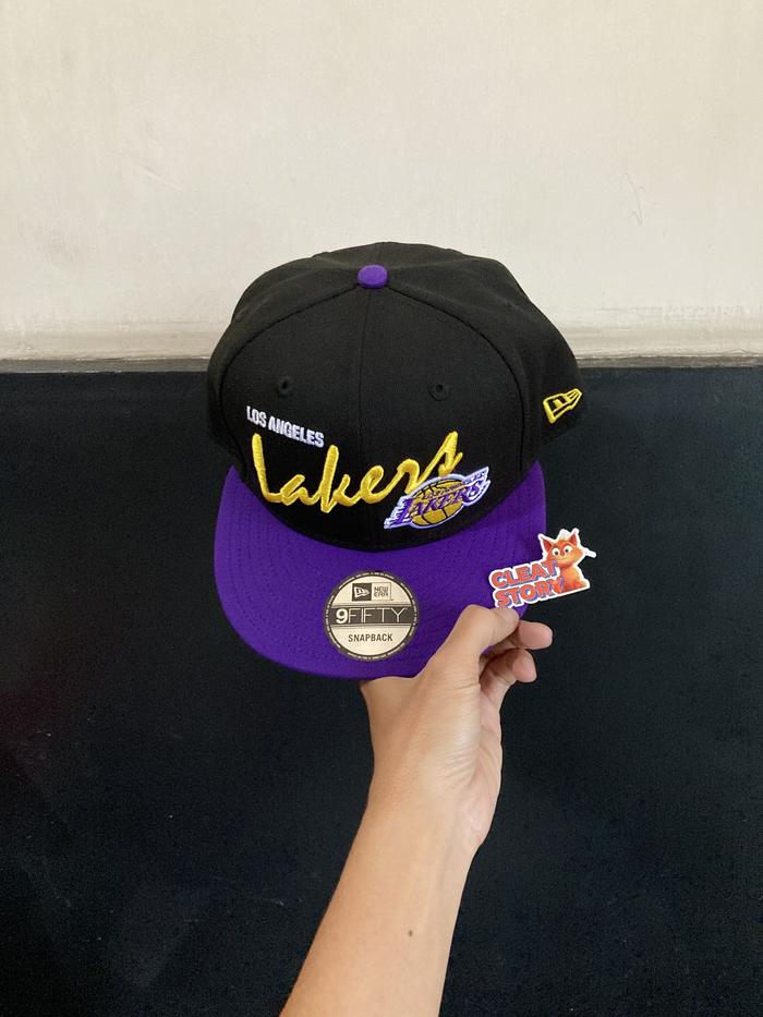 TOPI 950 SNAPBACK x NBA LA LAKERS Q424 VINTAGE SCRIPT ORIGINAL NO BOX [60588372]
