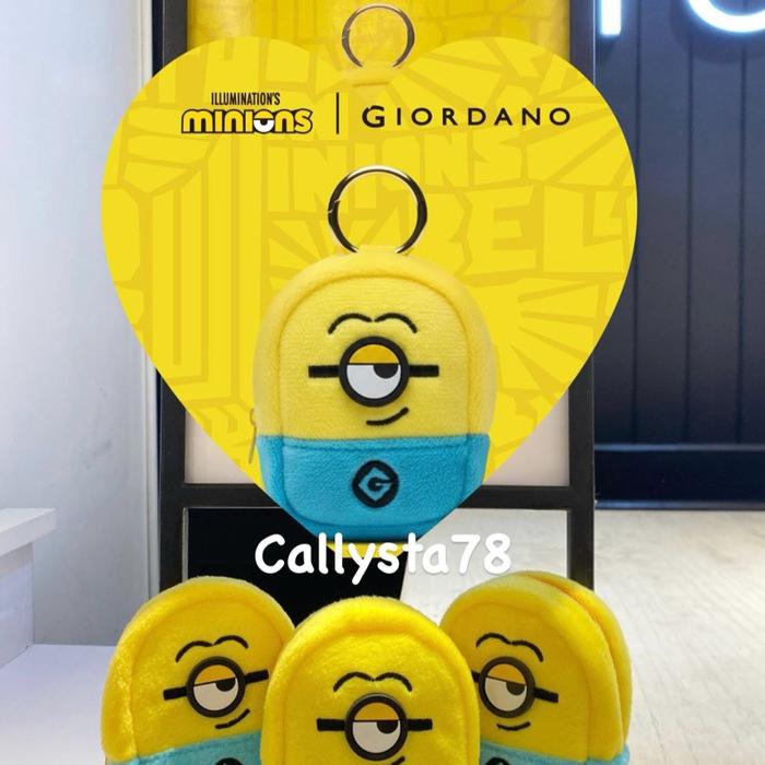 Giordano Pouch Minion X Giordano Gantungan Tas Minion