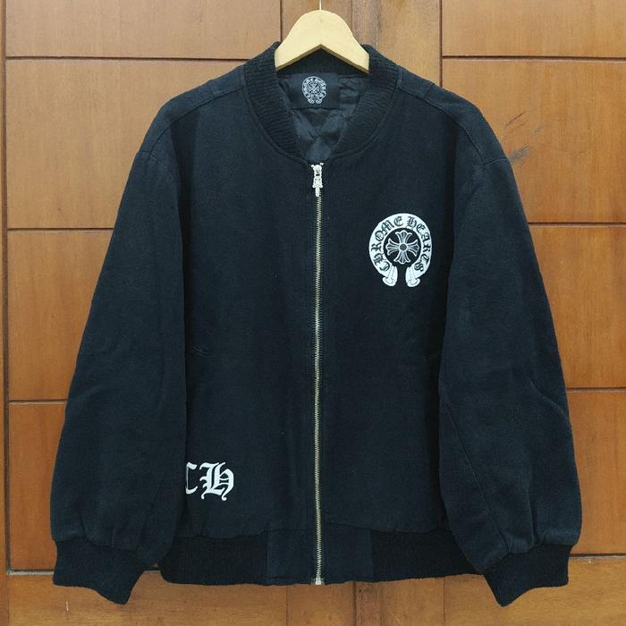 Varsity Boomber Chrome Heart Los Angeles