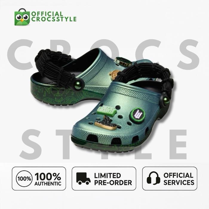 CROCS CLASSIC X WICKED UNISEX 100% ORIGINAL Sepatu Asli untuk Pria dan Wanita Desain Unisex Cocok un