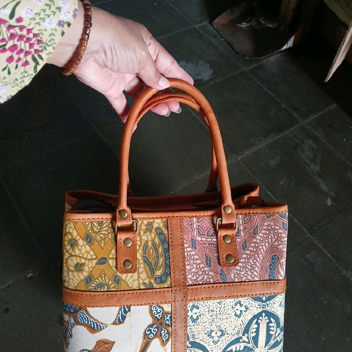 tas webe perca batik lawasan /tas webe selempang perca