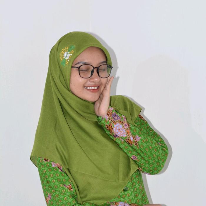 Krudung Hijab muslimat NU segi 4 hijab premium. muslim syari.muslimat NU