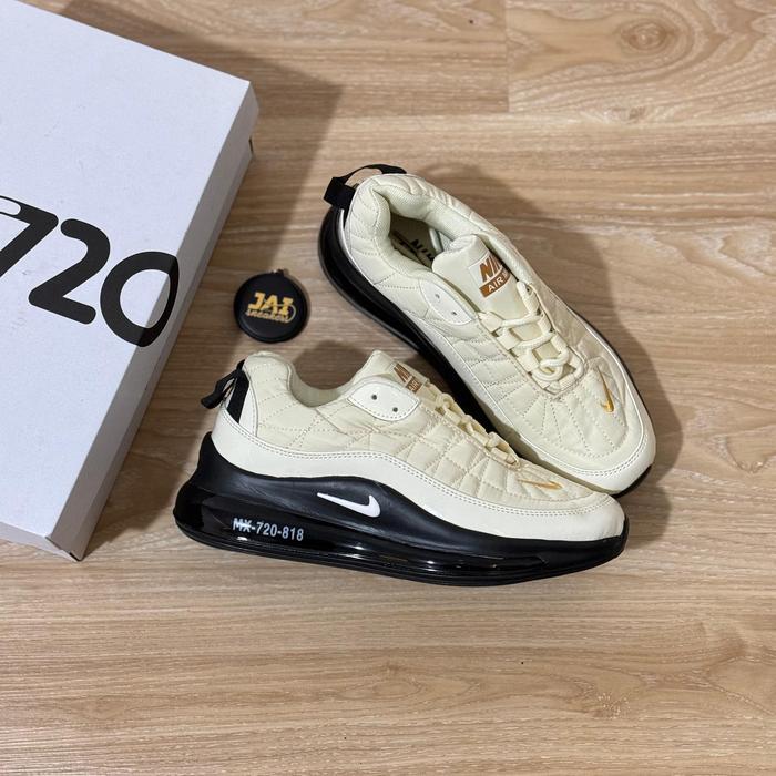 sale SEPATU SNEAKERS NIKE AIR MAX 720 - 818 CREAM BLACK PRIA