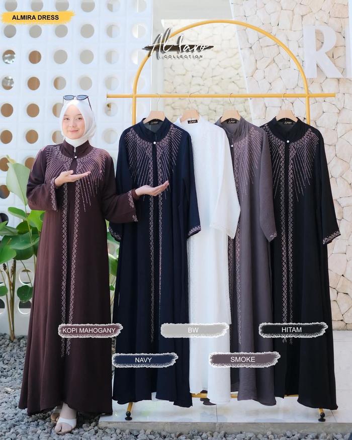 Gamis abaya almira alfaro