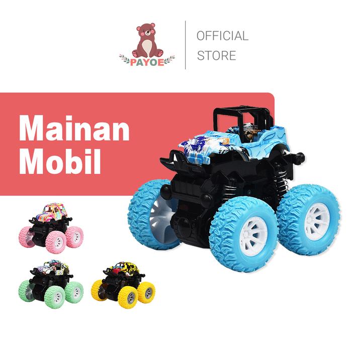 PAYOE Monster zap mainan mobil mobilan anak bayi/mainan mobil monster mainan mobil offroad