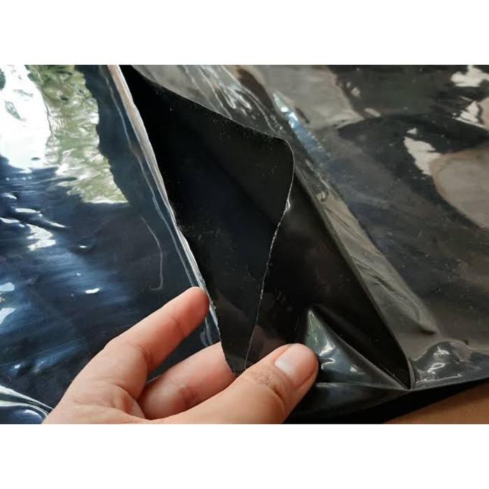 Plastik HDPE Kolam Lebar 4 meter 200 micron