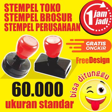 Parling Laris! STEMPEL OTOMATIS CUSTOM WARNA CAP MEMBER BULAT PERSEGI flash kilat kantor Banjar toko